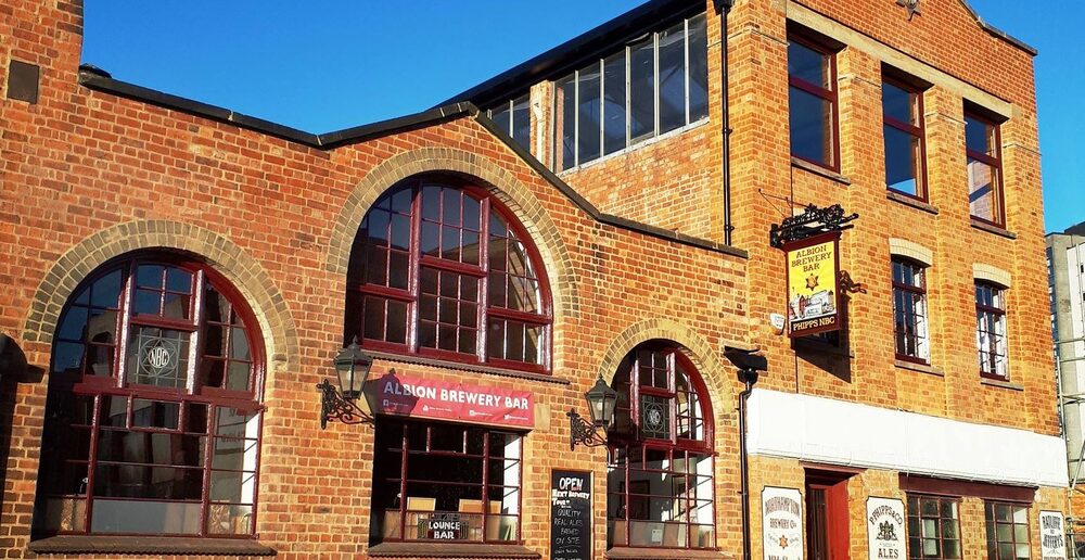 The Albion Brewery Bar, home of Phipps NBC, Northampton